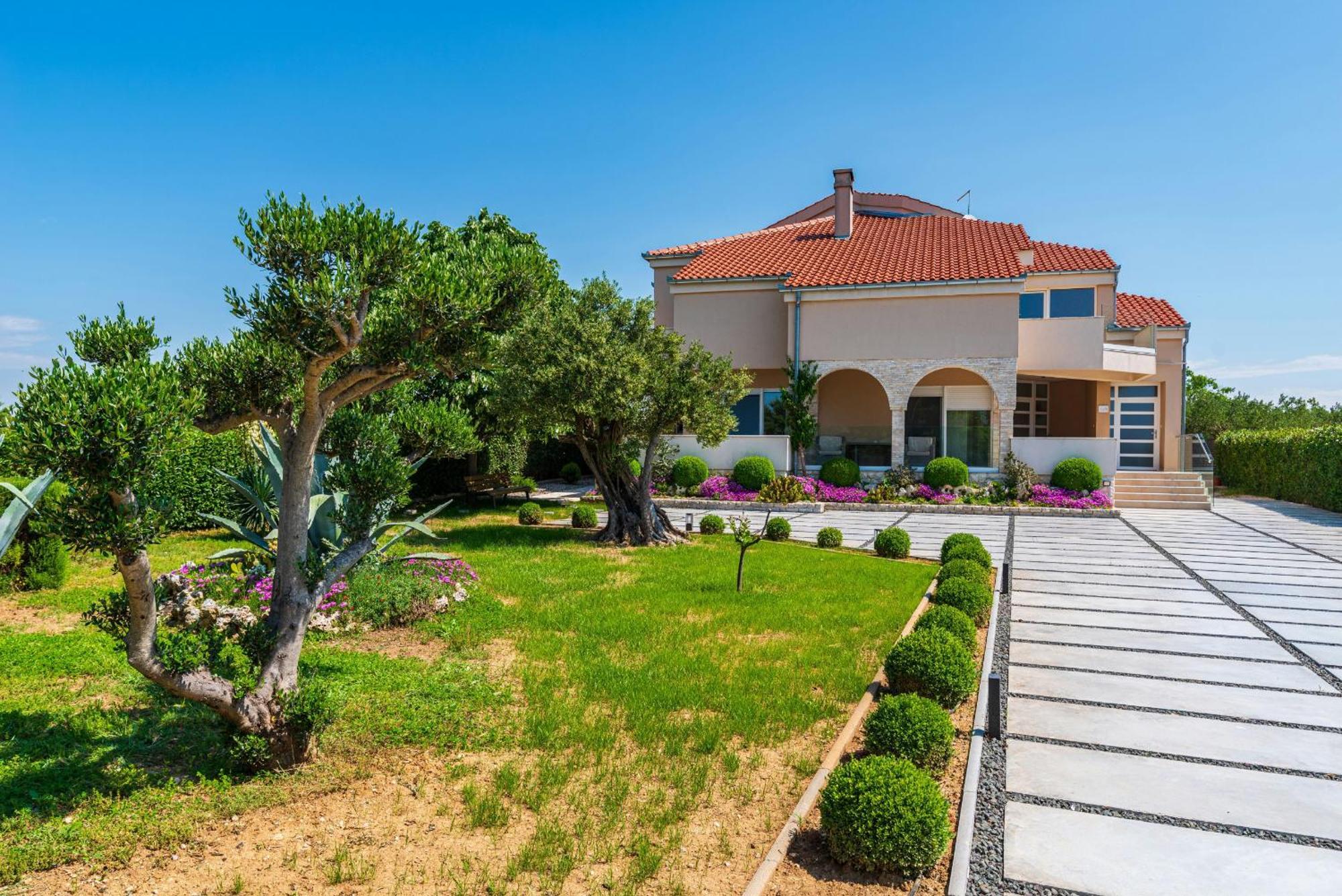 Villa Olive Garden Zadarvillas Pristeg Eksteriør bilde